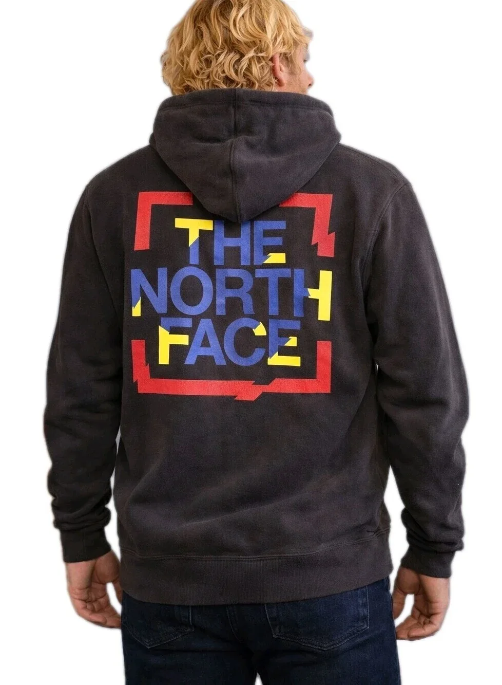 THE‎ NORTH FACE Rainbow Pride Hoodie Men’s Large Black Nice A400 Excellent